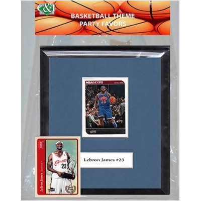 Candlcollectables 67LBCAVS NBA Cleveland Cavaliers Party Favor With 6 x 7 Mat and Frame 
