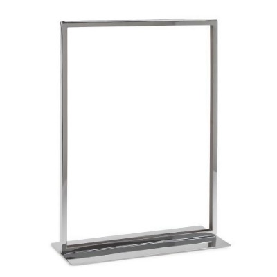 Econoco MVER114 11 W x 14 H in. Vertical Sign Holder With Flat Base 