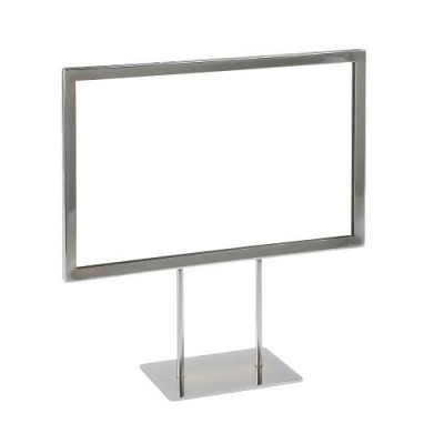 Econoco MCP711 11 W x 7 H in. Sign Holder With 4 in. Stems And Flat Base 