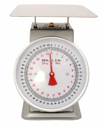 Zenport AZD50 Accuzen Mechanical Platform Dial Scale 50 Pound 