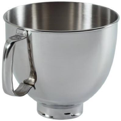 Kitchenaid K5THSBP Quart Polished Stainless Steel Bowl With Handle 