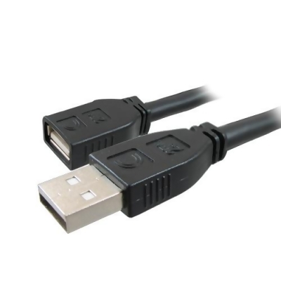 Comprehensive USB2-AMF-50PROAP Pro AV-IT Active Plenum USB A Male to A Female Cable 50 ft. 