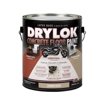 Ugl 216 1 Gallon Bamboo Beige Latex Drylok Concrete Floor Paint