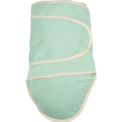 Miracle Blanket 16895 Green With Beige Trim Baby Swaddle Blanket 