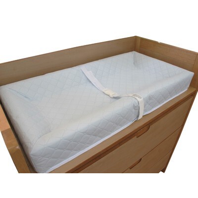 L A Baby P-3888-32QP 32 in. 4 Sided Changing Pad - White