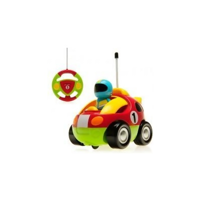 Az Import & Trading MC66R Cartoon RC Race Car for Toddlers - 4 in. 
