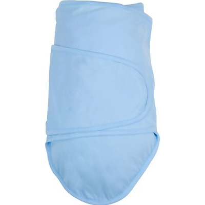 Miracle Blanket 15799 Solid Blue Baby Swaddle Blanket 