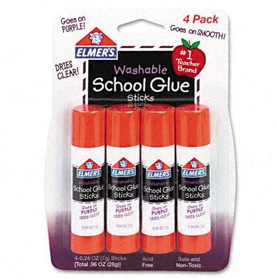 Glue stick purple dries clear 24 oz. Brand: Elmers