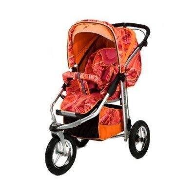 Baby Bling Design Company BBLP333P Metamorphosis All Terrain Jogging Stroller in Painted Lady Pink 