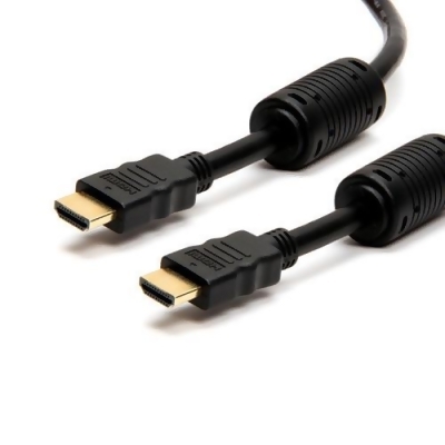 Cmple 791-N 28AWG HDMI 1.4 Cable with Ethernet with Ferrite Cores - Black - 3FT 