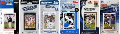C & I Collectables JAYS611TS MLB Toronto Blue Jays 6 Different Licensed Trading Card Team Sets