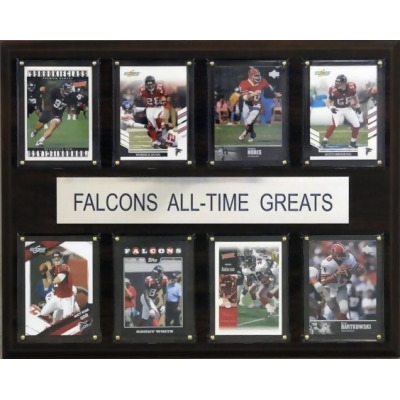 C & I Collectables 1215ATGFALCO NFL Atlanta Falcons All-Time Greats Plaque 