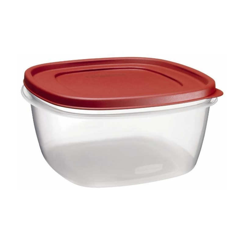 Rubbermaid EasyFindLid, 14 Cup, Square Plastic Food Storage Container 