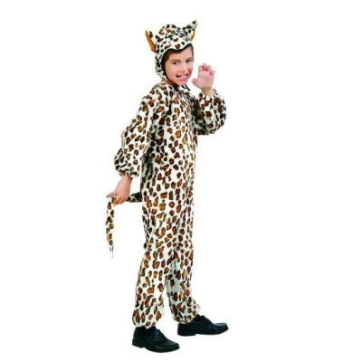 RG Costumes 70073-T Leopard Jumpsuit-Plush-Toddler 