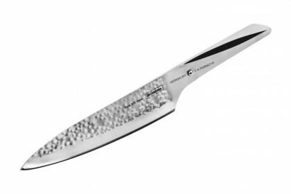 Chroma P18 HM 8 in. Chef Knife Hammered Finish 