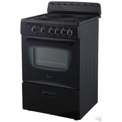 Avanti Er24p1bg Black 24 In Electric Range From Unbeatable At Avanti Er24p1bg Black 24 In Electric Range From Unbeatable At Com