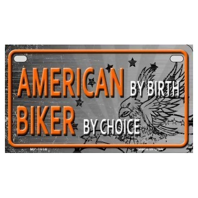 novelty motorcycle license plates