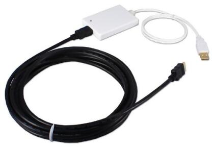 QVS HD-USB2K 16ft USB to HDMI Audio & Video HDTV Cable Kit