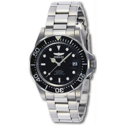 Invicta 8926 Mens Stainless Steel Pro Diver Black Dial Automatic Watch 