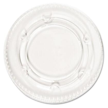 Pct YLS2FR Crystal Clear Portion Cup Lids - Fits 1.5-2.5 oz. Cups 
