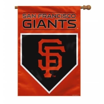 Fremont Die 64826B San Francisco Giants - 2-Sided 28 x 40 in. House Banner