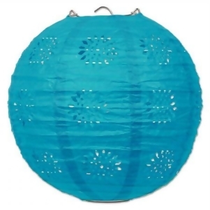 UPC 034689063094 product image for Beistle Company 59846-T Lace Paper Lanterns - Turquoise - All | upcitemdb.com