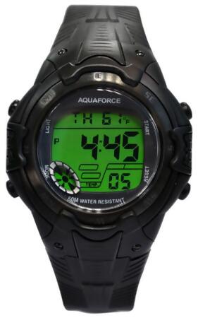 Amazon.com: Aqua Force 45mm Diameter Multi-Function Digital Quartz Watch,  Black : Clothing, Shoes & Jewelry