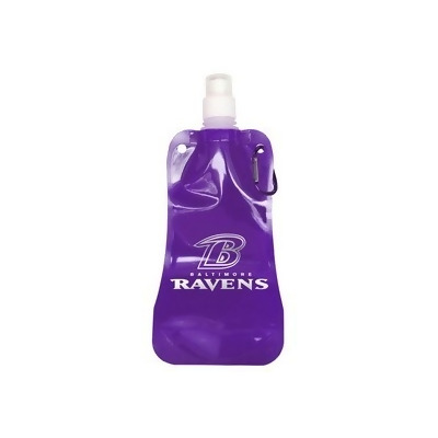 Baltimore Ravens 16 ounce Foldable Water Bottle 