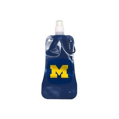 Michigan Wolverines 16 ounce Foldable Water Bottle 