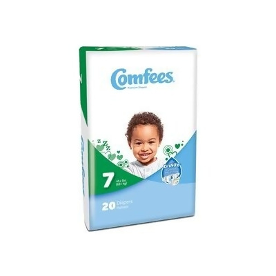 ATTENDS HEALTHCARE PRODUCTS 48CMF7 Comfees Baby Diapers - Size 7 