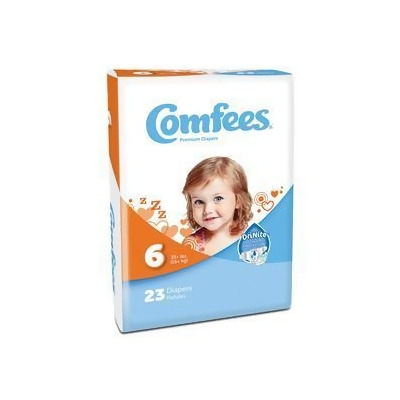 ATTENDS HEALTHCARE PRODUCTS 48CMF6 Comfees Baby Diapers - Size 6 