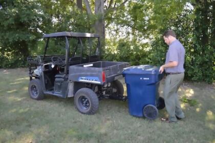 Great Day TC5000 Tote Caddy Trash Can Transporter 