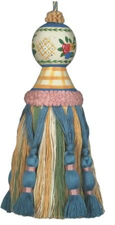123 Creations C201Y.7.5 inch Carolyn Yellow Tassel 