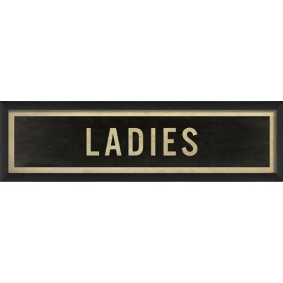 The Artwork Factory 17677 Ladies Sign Ready to Hang Artwork 