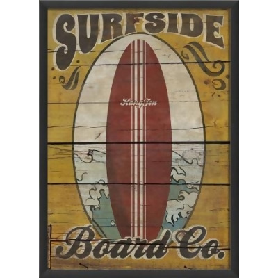 The Artwork Factory 18661 Surfside Board Decorative Sign 