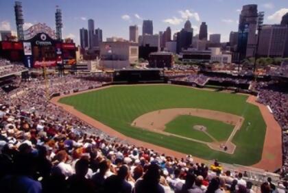 Comerica Park - Detroit Tigers Art Print - the Stadium Shoppe