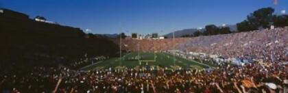 Panoramic Images PPI100376L High angle view of spectators watching a football match in a stadium Rose Bowl Stadium Pasadena California USA Poster Print by Panoramic Images - 36 x 12 