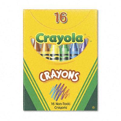 Crayola 16 Regular Size Crayon Set, Classic Colors