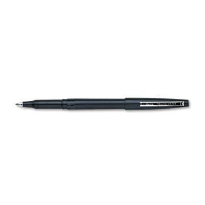 Pentel R100A Rolling Writer Roller Ball Capped Pen Black Ink Medium Dozen 