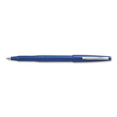 Pentel R100C Rolling Writer Roller Ball Capped Pen Blue Ink Medium Dozen 