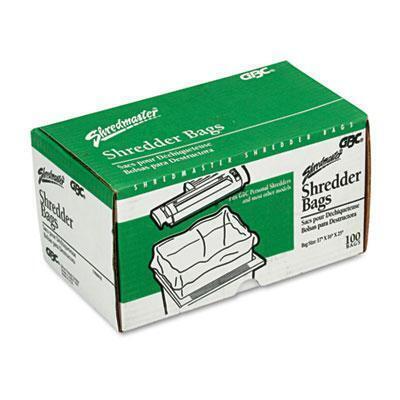 Swingline 1765016 Personal Shredder Bags 100/Roll Clear 