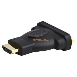 Cmple 105-N HDMI Male to DVI-D(24+1) Female Adapter Gold Plated