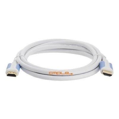 Cmple HD-6WH 6ft Ultra High Speed HDMI Cable Version 1.3 Category 2 1080p 