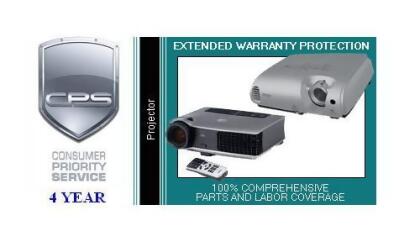 Consumer Priority Service PRJ4-1500 4 Year Projector under $1 500.00 