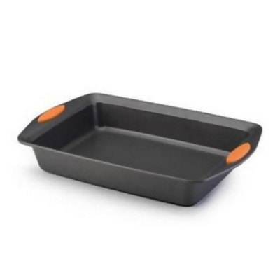 Rachael Ray 54072 Bakeware Oven Lovin Rectangle 9-Inch by 13-Inch Cake Pan Grey 