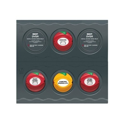 BEP Marine CC-803N Battery Management Contour Connect Panel Twin Engines 