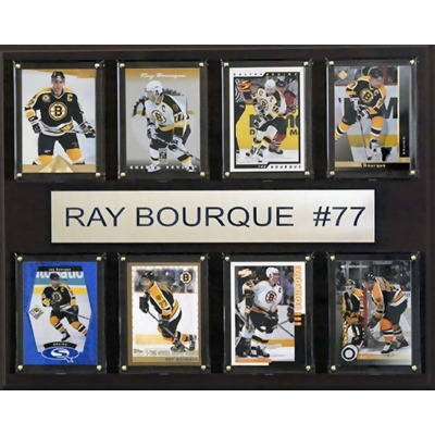 CandICollectables 1215BOURQUE8C NHL 12 x 15 in. Ray Bourque Boston Bruins 8-Card Plaque 