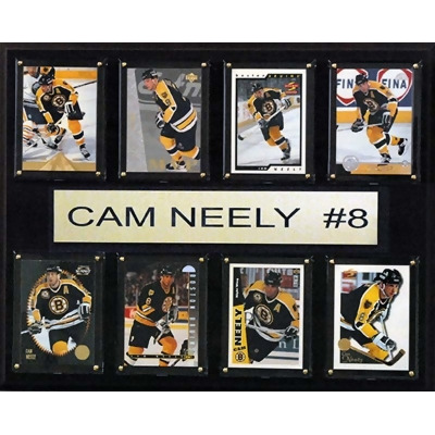 CandICollectables 1215NEELY8C NHL 12 x 15 in. Cam Neely Boston Bruins 8-Card Plaque 