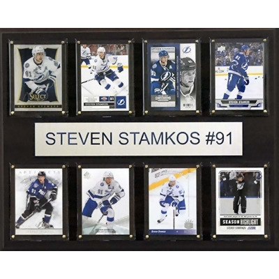 CandICollectables 1215STAMKOS8C NHL 12 x 15 in. Steven Stamkos Tampa Bay Lightning 8-Card Plaque 