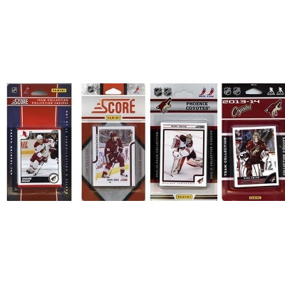 CandICollectables COYOTES313TS NHL Phoenix Coyotes 3 Different Licensed Trading Card Team Sets 
